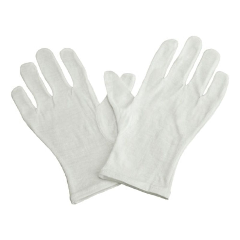 Graham Field™ Cotton Gloves, Large (M/L) (Box 12 pcs)