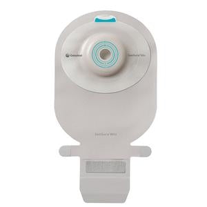 SenSura® Mio One-Piece Drainable Pouch with Easiclose WIDE-Outlet, Transparent 11" (28cm), Convex Deep, Stoma Opening 3/8" - 1-3/4" (10mm - 43mm) - Box of 10