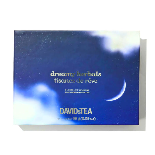 DAVIDsTEA Dreamy Herbals Tea Sampler Set - 8's