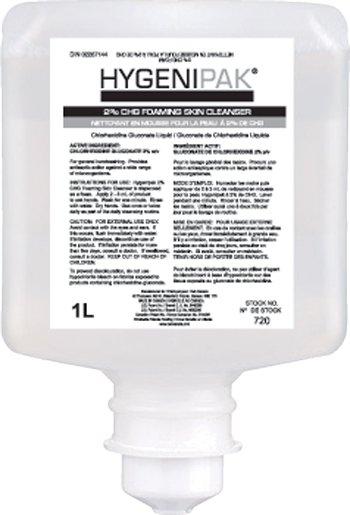 Cs/8  Hygenipak 2% Foaming Cleanser, 1L