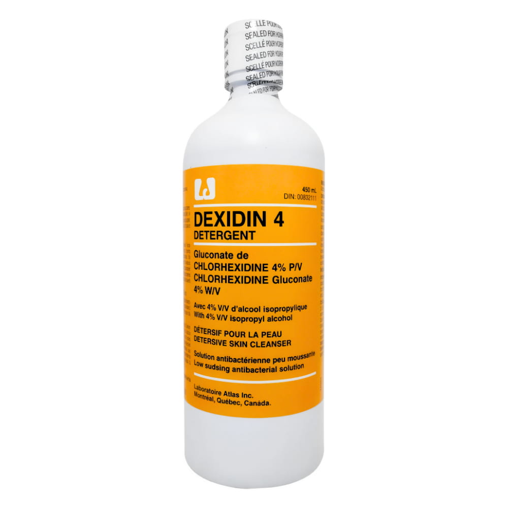 DEXIDIN 4 DETERGENT SKIN CLEANSER 450ML