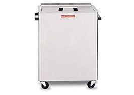 Ea/1 Chattanooga M-2 Hydrocollator Mobile Heat Unit W/ 12 Standard Hotpacs 3" Swivel Wheels Easy Drain/Fill Stainless Steel