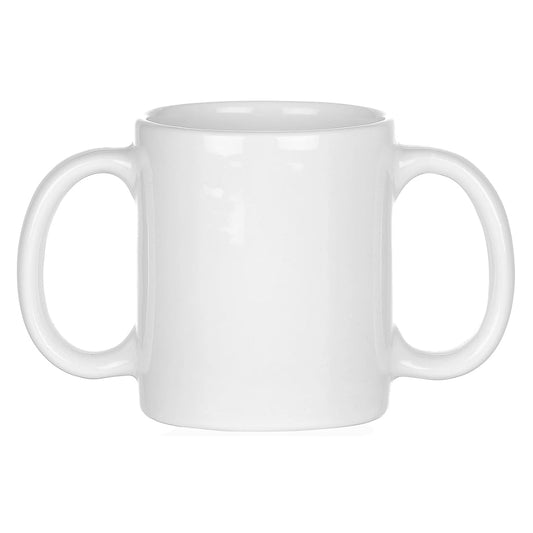 DOUBLE HANDLED MUG