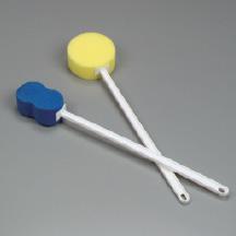 Long Handle Round Scrub Sponge, Medium - Ea/1