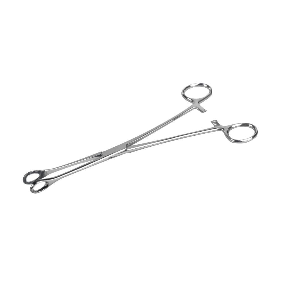 Ea/1 Foerster Sponge Forcep 9.5", Straight. Stainless Steel Floor Grade, Single Use In Sterile Pack Tray.