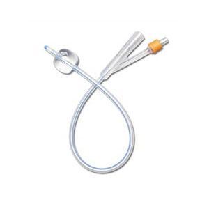 Bx/10 Silicone Foley Catheter 2-Way , Size 20Fr 10Cc Sterile,Latex-Free