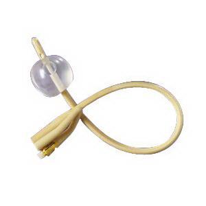 Bx/12 2-Way Silicone Elastomer Coated Latex Foley Cath 5Cc 20Fr