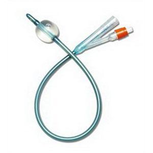 Bx/10  Silvertouch 2-Way Silver Hydrophillic Coated 100% Silicone Foley Catheter, 18Fr, 10Ml Sterile