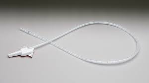 Cs/100 Open Suction Catheter W/ Valve, 8Fr, Straight, Delee Tip