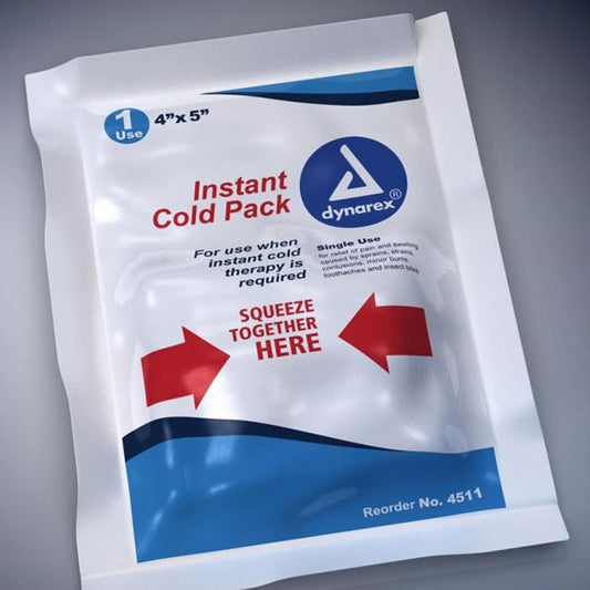 Cs/24 Dynarex Instant Cold Pack, 9" X 5"