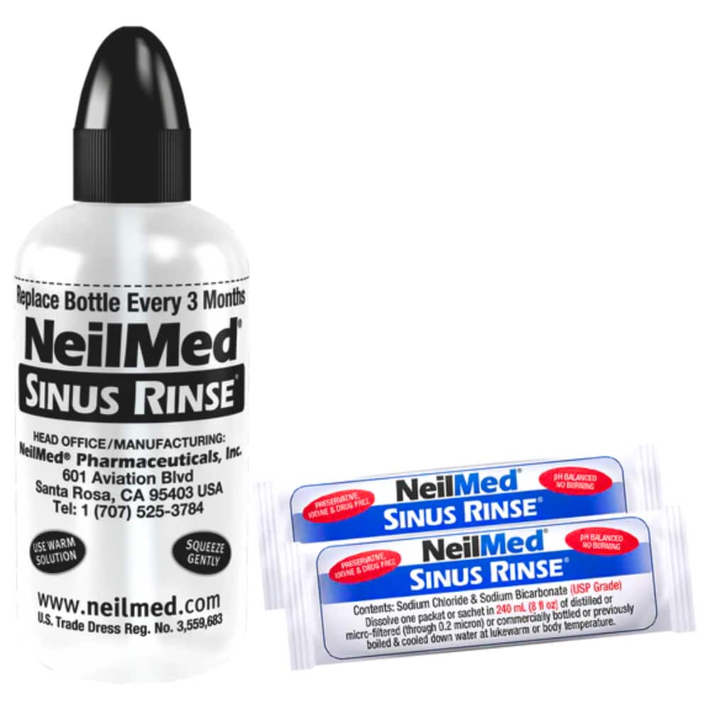 Daily nasal irrigation kit