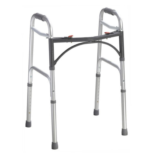 Drive® Deluxe Two Button Folding Walker, Junior