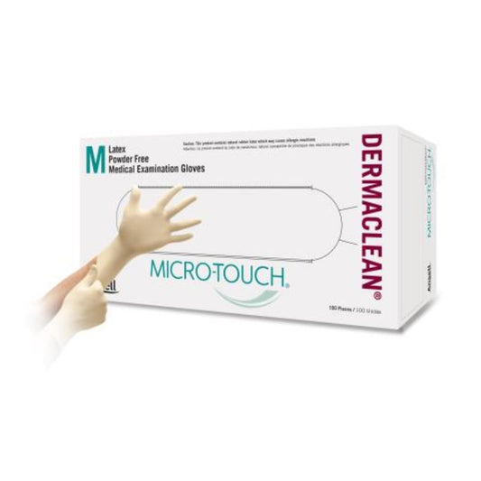 Ansell MICRO-TOUCH® DermaClean® Exam Gloves, Large (Box 100 pcs)