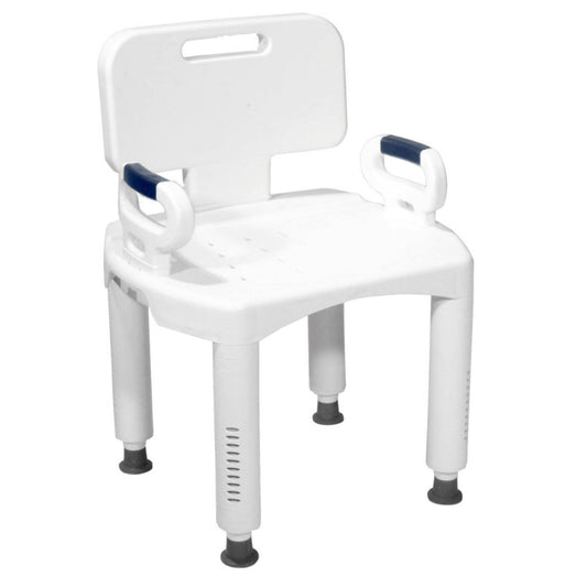 Drive Premium Bath Bench With back And Arms