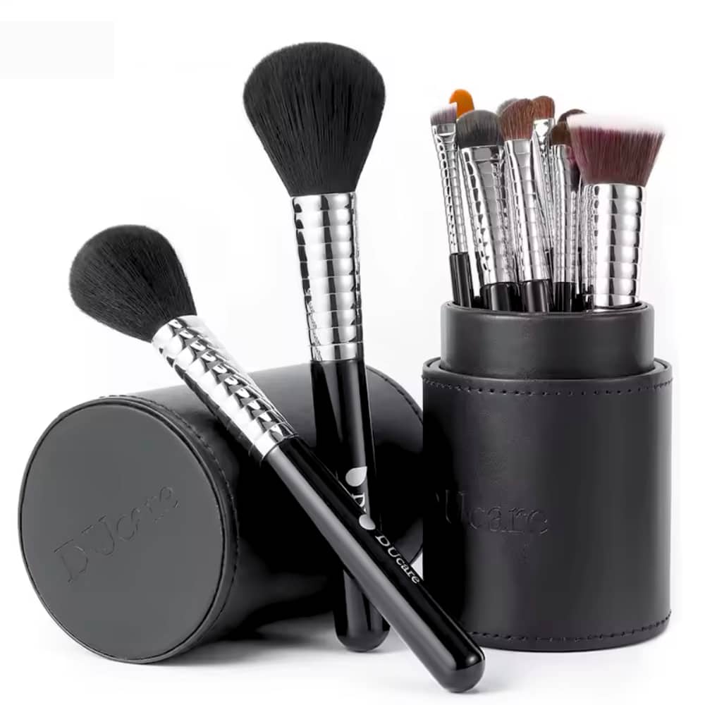 Ducare Makeup Brushes 11Pcs Professional Makeup Brush Set Foundation Powder Blush Eyeshadow Eyebrow