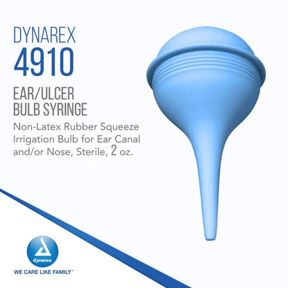 Ear ulcer bulb syringe.