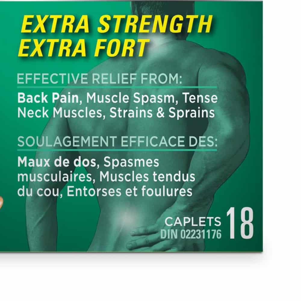 Extra strength muscle relaxant