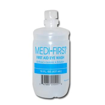 Ea/1 Eye Wash Bottle 16Oz, Empty W/ Eye Cup