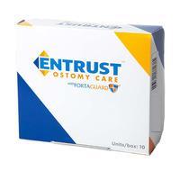 Fortis Entrust Ostomy Pouch Disposable Bag 8" X 8". - Box Of 60