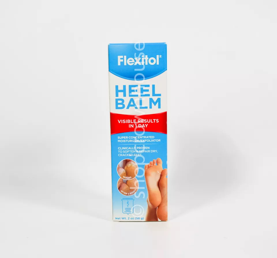 Flexitol HEEL BALM Super Concentrated Moisturizer &amp; Exfoliator 2 oz