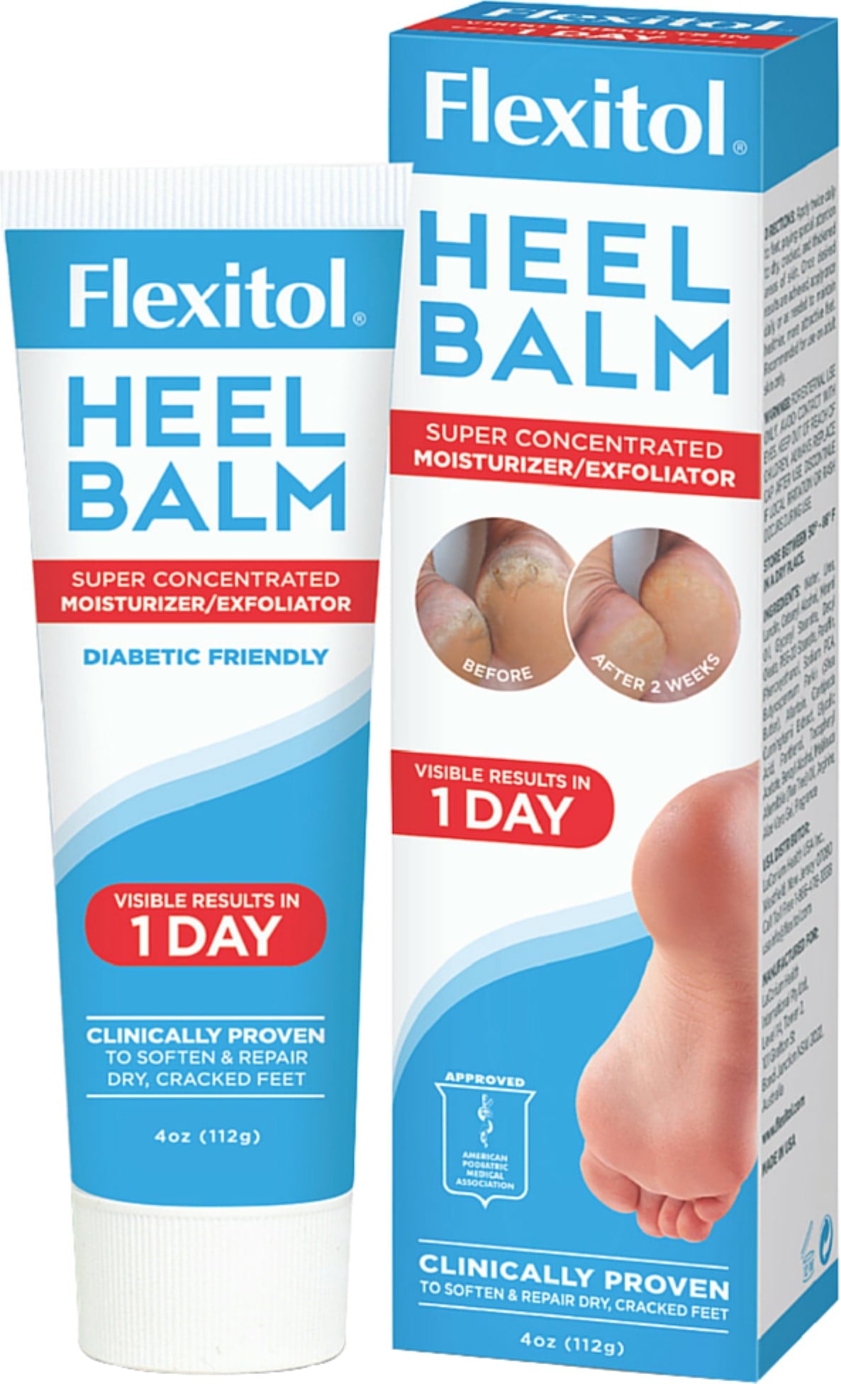 Flexitol Heel Balm 4 oz (Pack of 6)
