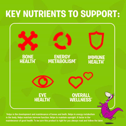 Flintstones Plus Iron multivitamins for kids syrup-free