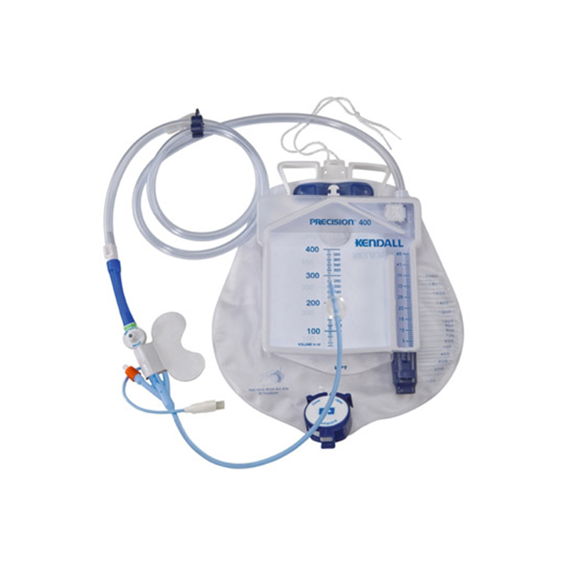 Bx/10  Foley Catheter Tray With Preconnected 16Fr Catheter And Urine Bag