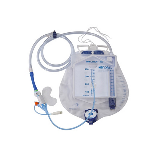 Bx/10  Foley Catheter Tray With Preconnected 16Fr Catheter And Urine Bag