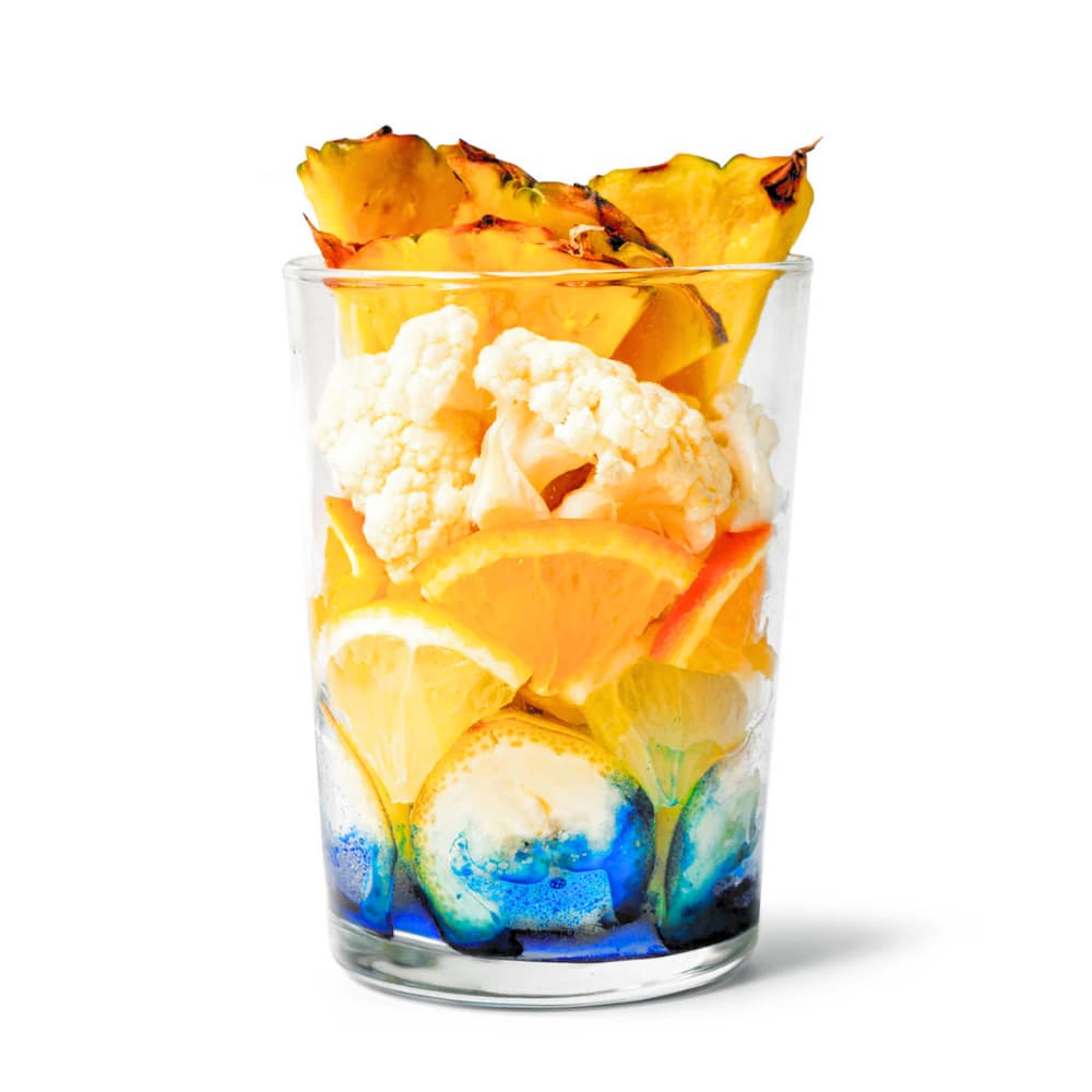 Frozen smoothie cubes