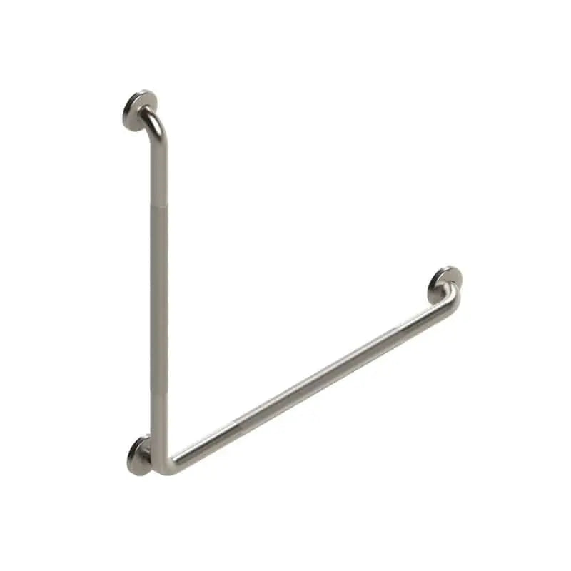 L -Shaped Grab Bars 1 Pack - Stainless Knurled