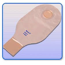 Securi-T Drainable Opaque Pouch, 2 3/4in Flange - Box Of 10