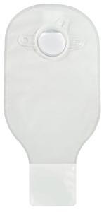 Securi-T Two Piece Drainable Pouch, Flange Size 2 3/4in, Transparent - Box Of 10