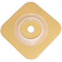 Securi-T Cut To Fit Standard Wear Solid Hydrocolloid Wafer Without Collar 4 X 4 - 1 3/4" - Box Of 10