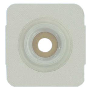 Securi-T Convex Extended Wear Flexible Skin Barrier With White Collar, Flange Size 1 3/4in (45mm), Pre-Cut 7/8in (22mm) - Box Of 5