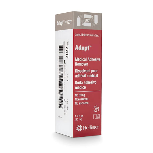Gentle adhesive remover for sensitive skin