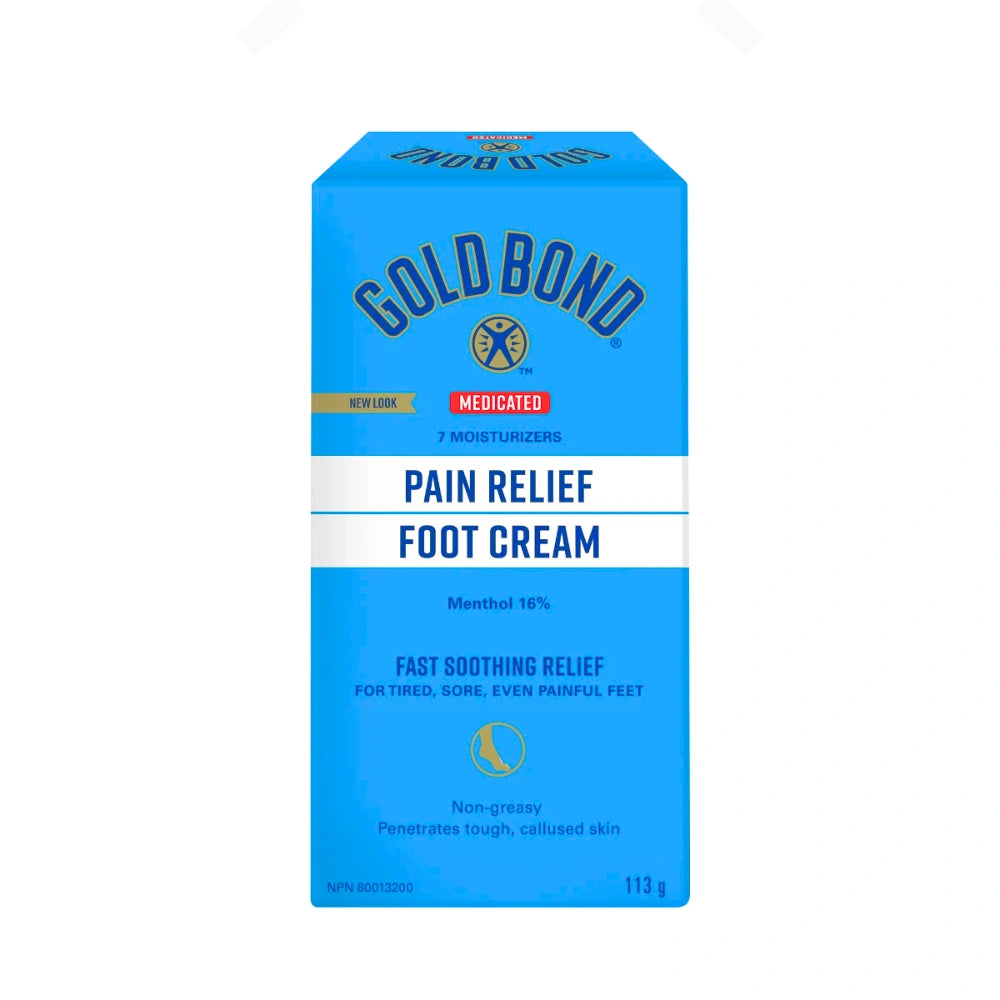 Gold Bond Medicated Pain Relief Foot Cream 113g (Per Each)