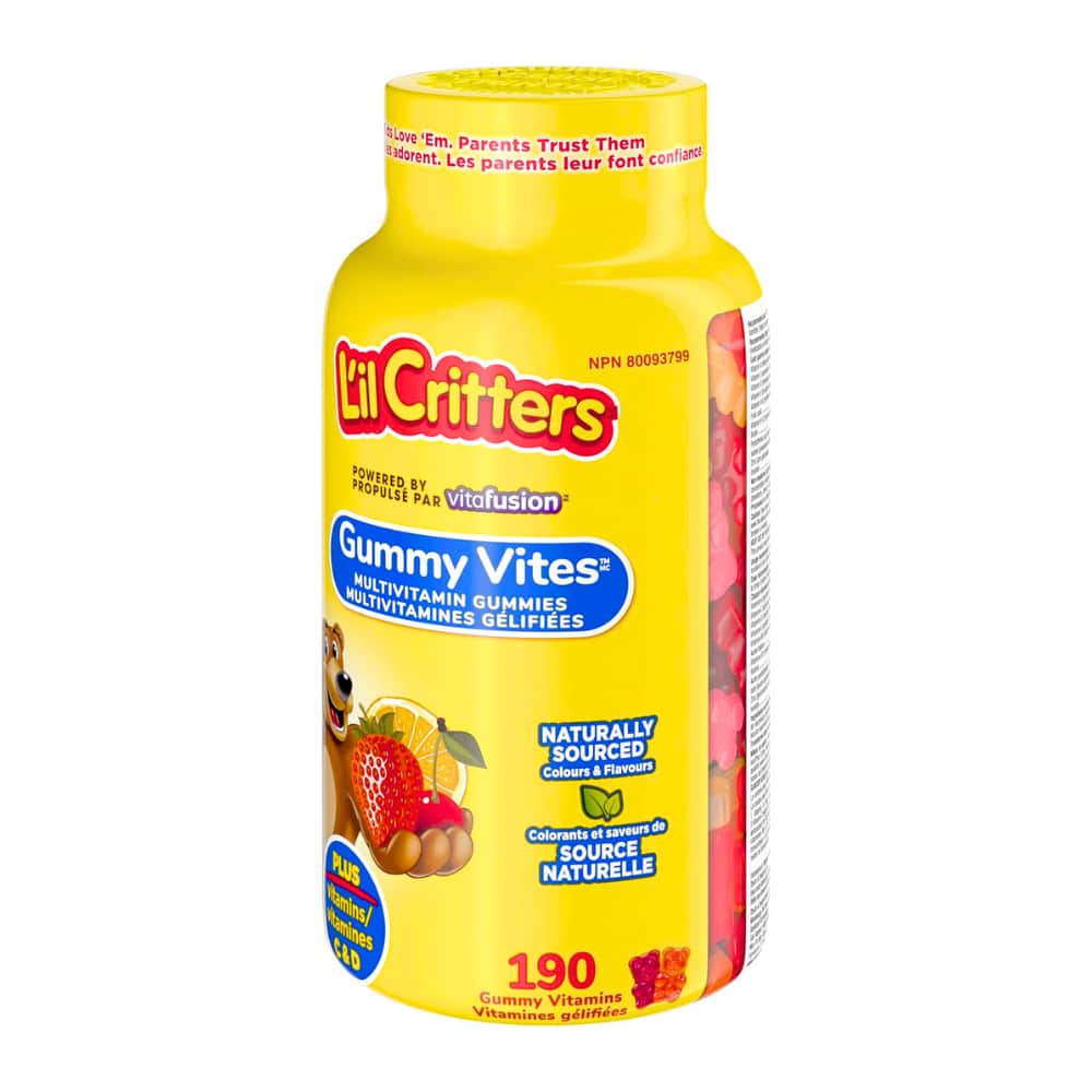 GummyVites complete kids multivitamin gummies fruit flavors