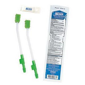 Bx/100 Toothette Plus Suction Swab With Squeeze Pouch