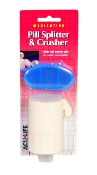 Acu-Life Pill Splitter, Crusher, And Pillbox - Ea/1