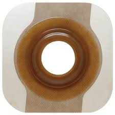 New Image Convex FlexWear Skin Barrier, Cut-to-Fit Stoma up to 1" (25mm) Flange 1-3/4" (44mm) Tape Border (Tapered) - Box of 5