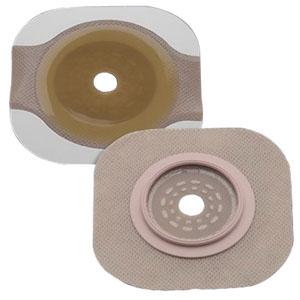 New Image Flat FlexWear Skin Barrier, Cut-to-Fit Stoma up to 2-1/4" (57mm) Flange 2-3/4" (70mm) - Box of 5