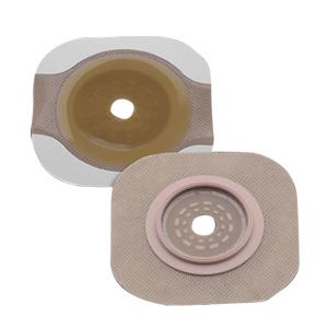 New Image Flat Flextend Skin Barrier, Cut-to-Fit Stoma up to 2-1/4" (57mm) Flange 2-3/4" (70mm) - Box of 5
