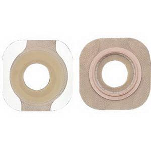 New Image Flat Flextend Skin Barrier, Pre-Cut Stoma Opening 1-3/4" (44mm) Flange 2-1/4" (57mm) - Box of 5