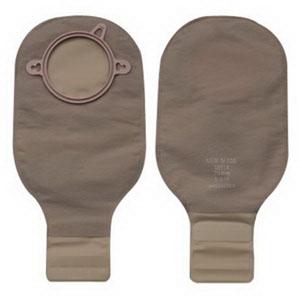New Image Two-Piece Drainable Pouch, Flange 1-3/4" (44mm) Beige 12" (30cm) - Box of 10