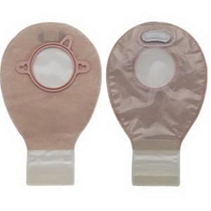 New Image Two-Piece Drainable Mini Pouch, Flange 1-3/4" (44mm), Transparent 7" (18cm) - Box of 20