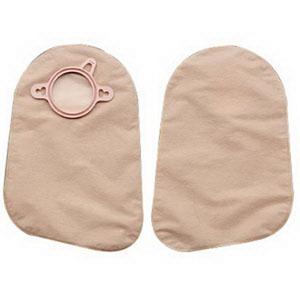 New Image Two-Piece Closed Pouch, Flange 2-1/4" (57mm), Beige 9" (23cm) - Box of 30