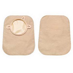 New Image Two-Piece Closed Mini Pouch , Flange 2-1/4" (57mm), Beige 7" (18cm) - Box of 30