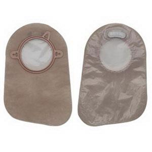 New Image Two-Piece Closed Pouch, Flange 2-3/4" (70mm), Transparent 9" (23cm) - Box of 60