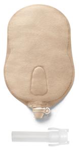 New Image Two-Piece Urostomy Pouch, Flange 2-3/4" (70mm), Beige 9" (23cm) - Box of 10