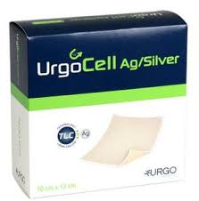 Bx/10 Urgotul Restore Contact Layer Flex Foam Non-Border, 6" X 8 "( 15Cm X 20Cm)